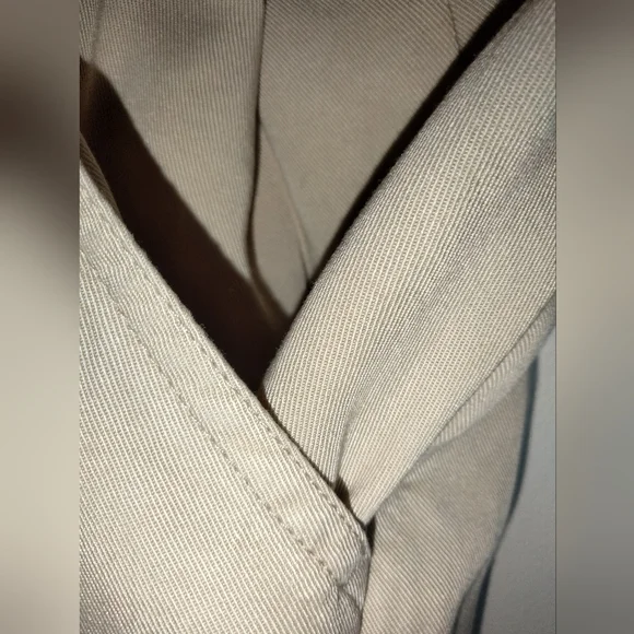 Linden Hill (Size M) Khaki 100% Lyocell Drawstring Slip Pockets Midi/Maxi Skirt - Picture 6 of 12